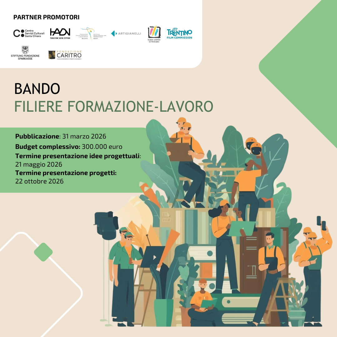 Bando filiere formazione-lavoro